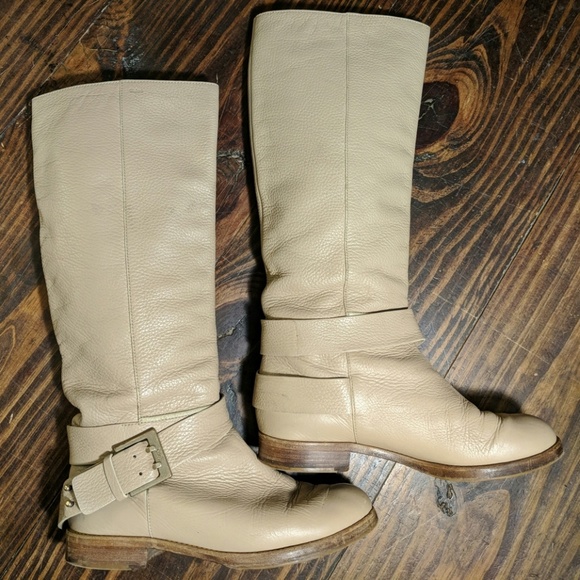 Chloe “Erin Prince” Tall Leather Riding Boots - Picture 2 of 8